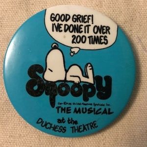 Vintage, Snoopy the musical at the Duchess Theatre
